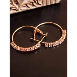 DressBerry Circular Hoop Earrings-picture-12