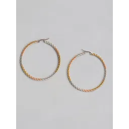 DressBerry Circular Hoop Earrings-picture-17