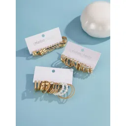 DressBerry Circular Hoop Earrings-picture-26