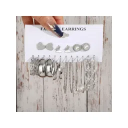 DressBerry Circular Hoop Earrings-picture-10