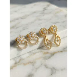 DressBerry Circular Studs Earrings-picture-24