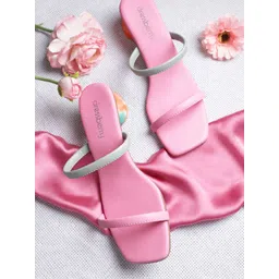 DressBerry Colourblocked Block Sandals-picture-26