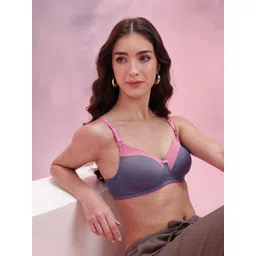 DressBerry Colourblocked Bra Medium Coverage Lightly Padded-picture-25