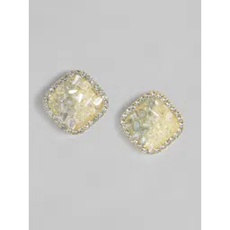 DressBerry Contemporary Artificial Stone Studs Earrings-picture-22