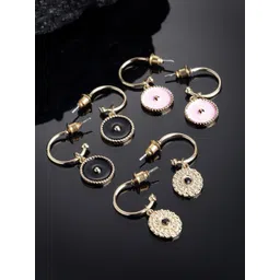 DressBerry Contemporary Drop Earrings-picture-10