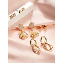 DressBerry Contemporary Hoop Earrings-picture-11