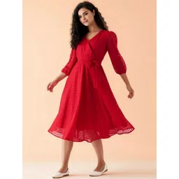 DressBerry Crepe Midi Dress-picture-20