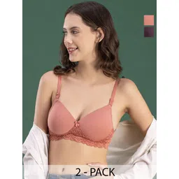 DressBerry Floral Bra Medium Coverage Lightly Padded-picture-20