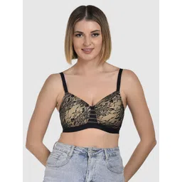 DressBerry Floral Design Full Coverage Lightly Padded Bra-picture-19