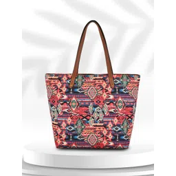 DressBerry Floral Printed Oversized Shopper Tote Bag-picture-12