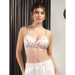 DressBerry Full Coverage Printed Lightly Padded Bra-picture-32