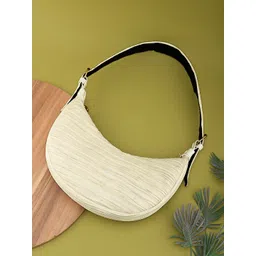 DressBerry Geometric Half Moon Shoulder Bag-picture-34