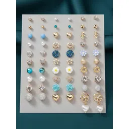 DressBerry Geometric Studs Earrings-picture-26