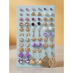 DressBerry Geometric Studs Earrings-picture-11