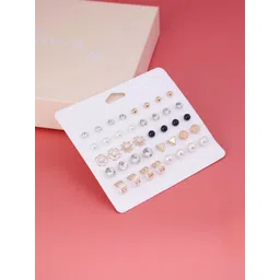 DressBerry Geometric Studs Earrings-picture-13