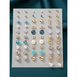 DressBerry Geometric Studs Earrings-picture-25