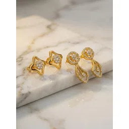 DressBerry Geometric Studs Earrings image 1