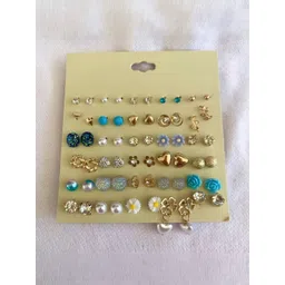 DressBerry Geometric Studs Earrings image 3