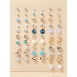 DressBerry Geometric Studs Earrings image 4