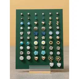 DressBerry Geometric Studs Earrings image 1