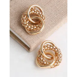DressBerry Gold-Plated Contemporary Drop Earrings-picture-19