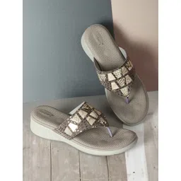 DressBerry Grey Beige Embellished Comfort Heels-picture-26