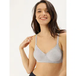 DressBerry Grey Solid Non-Wired Non Padded Everyday Bra DB-ENC-003C-picture-19