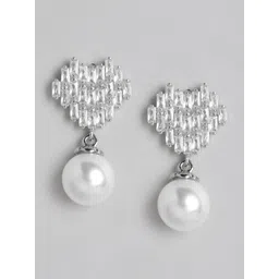 DressBerry Heart Shaped Drop Earrings-picture-38