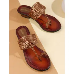 DressBerry Leather Block Sandals-picture-35