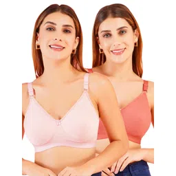 DressBerry Pack of 2 Seamless Non Padded Minimizer Bra-picture-10