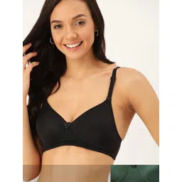 DressBerry Pack Of 2 Solid Non-Wired Lightly Padded T-shirt Bra DB-G524-005-picture-26