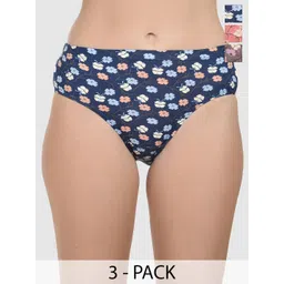 DressBerry Pack Of 3 Printed Mid-Rise Hipster Briefs MVP-1034-COMBO-picture-18