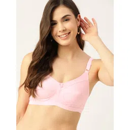 DressBerry Pink Solid Medium Coverage Everyday Bra DRM-FF-21-picture-12
