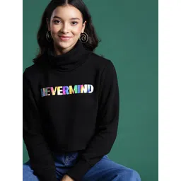 DressBerry Printed Turtle Neck Crop Sweatshirt-picture-23