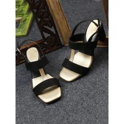 DressBerry PU Block Sandals-picture-10