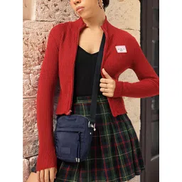 DressBerry Pure Acrylic Ribbed Cardigan-picture-37