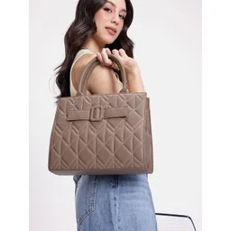 DressBerry Quilted Handheld Bag image 1