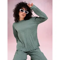 DressBerry Self Design Top and Trouser Co-Ord Set-picture-11