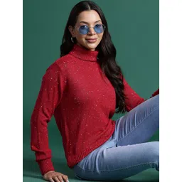 DressBerry Self-Striped Speckled Pullover-picture-13