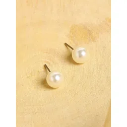 DressBerry Silver-Plated Pearls Beaded Circular The Jackie Studs-picture-10