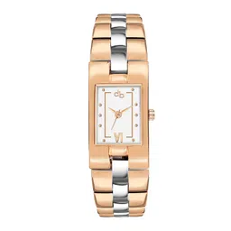 DressBerry Silver -Toned Women Embellished Dial & Stainless Steel Straps Analogue DB-012-picture-24