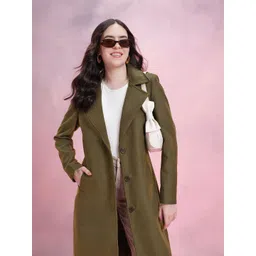 DressBerry Single-Breasted Longline Overcoat-picture-15