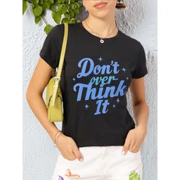 DressBerry Sleek Streetwear Typography Print T-shirt-picture-22