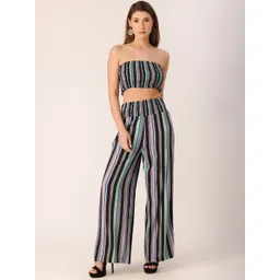 DressBerry Striped Strapless Co-Ord Set-picture-34