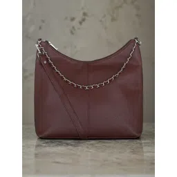 DressBerry Textured Structured Sling Bag-image-11