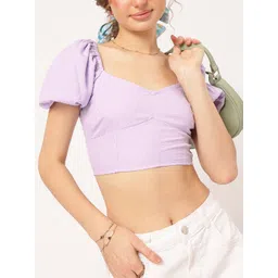 DressBerry Urban Ballerina Sweetheart Dobby Dash Top-picture-14