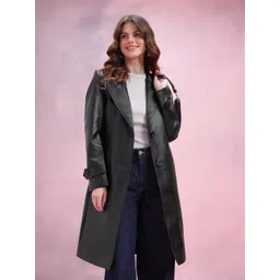 dressberry Viscose Rayon Coat For Women-picture-15