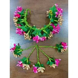 DressBerry Women Artificial Flower Gajra-picture-30