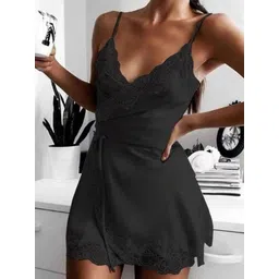 DressBerry Women Black Polyester Co-Ords-picture-22