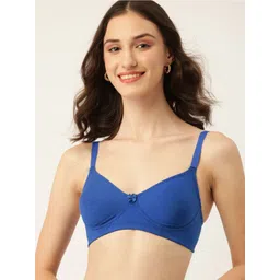 DressBerry Women Blue Solid Everyday Bra-picture-28